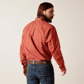 Ariat Men's Samson Classic LS Shirt Terra Rouge - Cowboy SwaggerAriat Men's Samson Classic LS Shirt Terra Rouge