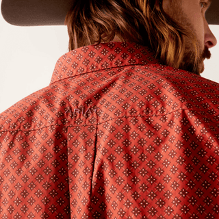 Ariat Men's Samson Classic LS Shirt Terra Rouge - Cowboy SwaggerAriat Men's Samson Classic LS Shirt Terra Rouge