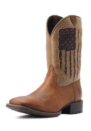 Ariat Men's Sport My Country VentTEK Western Boot - Cowboy SwaggerAriat Men's Sport My Country VentTEK Western Boot