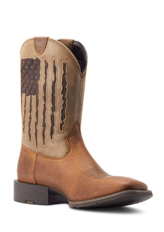Ariat Men's Sport My Country VentTEK Western Boot - Cowboy SwaggerAriat Men's Sport My Country VentTEK Western Boot