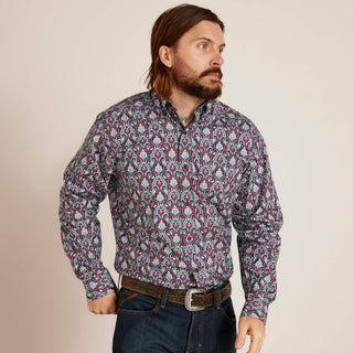 Ariat Men's Stefan Classic Fit Shirt Bella Donna - Cowboy SwaggerAriat Men's Stefan Classic Fit Shirt Bella Donna