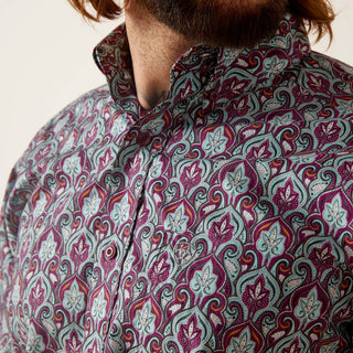 Ariat Men's Stefan Classic Fit Shirt Bella Donna - Cowboy SwaggerAriat Men's Stefan Classic Fit Shirt Bella Donna