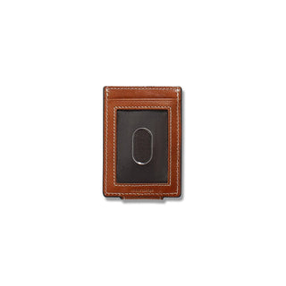 Ariat Men's Tan Leather Money Clip Wallet with Basketweave Embossing - Cowboy SwaggerAriat Men's Tan Leather Money Clip Wallet with Basketweave EmbossingWallets & Money Clips
