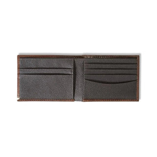 Ariat Men’s Trifold Wallet – Two - Tone Genuine Leather with Cream Trim (A3547908) - Cowboy SwaggerAriat Men’s Trifold Wallet – Two - Tone Genuine Leather with Cream Trim (A3547908)