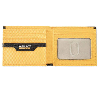 Ariat Men’s Work Bifold Wallet – Born 4 This USA Graphic (Style A3401601) - Cowboy SwaggerAriat Men’s Work Bifold Wallet – Born 4 This USA Graphic (Style A3401601)