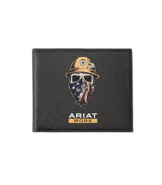 Ariat Men’s Work Bifold Wallet – Born 4 This USA Graphic (Style A3401601) - Cowboy SwaggerAriat Men’s Work Bifold Wallet – Born 4 This USA Graphic (Style A3401601)