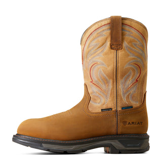 Ariat Mens WorkHog H2O Carbon Toe Distressed Brown/Bravo Brown - Cowboy SwaggerAriat Mens WorkHog H2O Carbon Toe Distressed Brown/Bravo Brown