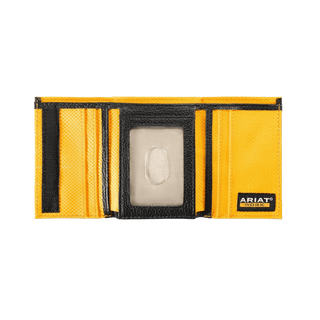 Ariat Men’s Workman Born 4 This Skull USA TriFold Wallet – Black - Cowboy SwaggerAriat Men’s Workman Born 4 This Skull USA TriFold Wallet – Black