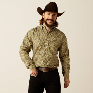 Ariat Men's Wrinkle Free Ferris Filmore Classic Fit Shirt Green - Cowboy SwaggerAriat Men's Wrinkle Free Ferris Filmore Classic Fit Shirt GreenMen's Shirts