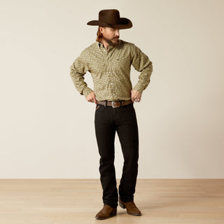 Ariat Men's Wrinkle Free Ferris Filmore Classic Fit Shirt Green - Cowboy SwaggerAriat Men's Wrinkle Free Ferris Filmore Classic Fit Shirt GreenMen's Shirts