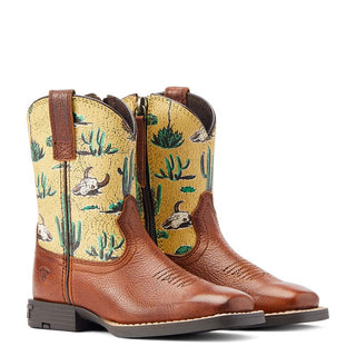 Ariat Round Up Wide Square Toe Easy Fit Western Boot - Cowboy SwaggerAriat Round Up Wide Square Toe Easy Fit Western BootBoots