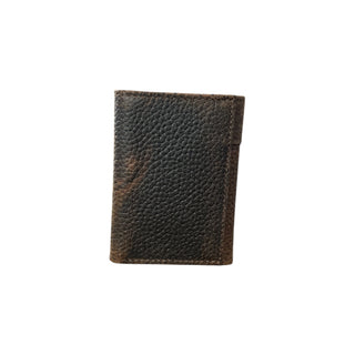Ariat Western Leather Boot Stitch Embroidered Trifold Wallet - Cowboy SwaggerAriat Western Leather Boot Stitch Embroidered Trifold WalletWallets & Money Clips