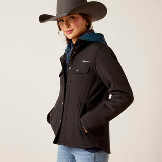 Ariat Womens Berber Back Softshell Jacket Black - Cowboy SwaggerAriat Womens Berber Back Softshell Jacket Black