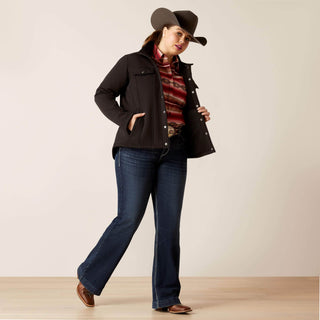 Ariat Womens Berber Back Softshell Jacket Black - Cowboy SwaggerAriat Womens Berber Back Softshell Jacket Black
