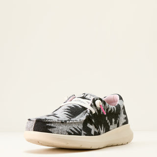 Ariat Women's Black & White Flannel Blanket Hilo - Cowboy SwaggerAriat Women's Black & White Flannel Blanket HiloShoes