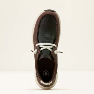 Ariat Women’s Buckeye H2O Shoe – Chocolate/Caiman Embossed Print - Cowboy SwaggerAriat Women’s Buckeye H2O Shoe – Chocolate/Caiman Embossed Print