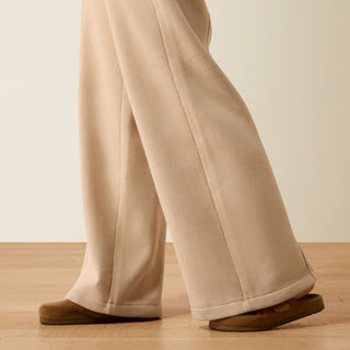 Ariat Women’s Compass Wide Leg Sweatpants – Moonstone - Cowboy SwaggerAriat Women’s Compass Wide Leg Sweatpants – MoonstoneWomen's Pants