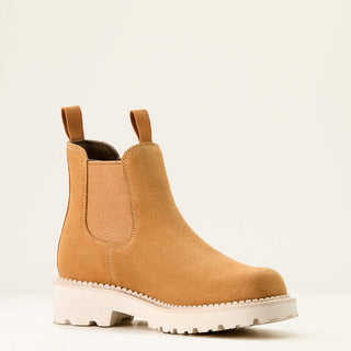 Ariat Women’s Fatbaby Chelsea Western Boot Wheat Suede - Cowboy SwaggerAriat Women’s Fatbaby Chelsea Western Boot Wheat SuedeWomen's Boots