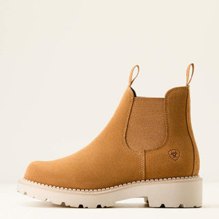 Ariat Women’s Fatbaby Chelsea Western Boot Wheat Suede - Cowboy SwaggerAriat Women’s Fatbaby Chelsea Western Boot Wheat SuedeWomen's Boots