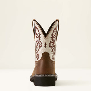 Ariat Women’s Fatbaby Heritage Lilah Boot – Chocolate Chip/Distressed Ivory - Cowboy SwaggerAriat Women’s Fatbaby Heritage Lilah Boot – Chocolate Chip/Distressed IvoryBoots