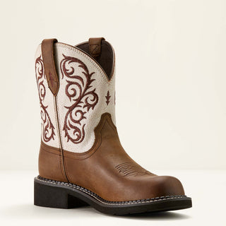 Ariat Women’s Fatbaby Heritage Lilah Boot – Chocolate Chip/Distressed Ivory - Cowboy SwaggerAriat Women’s Fatbaby Heritage Lilah Boot – Chocolate Chip/Distressed IvoryBoots