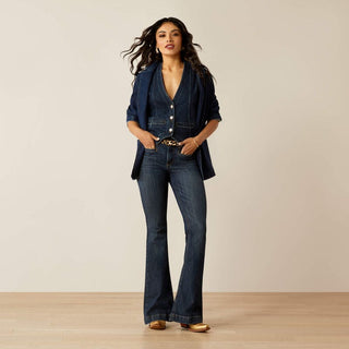 Ariat Women's High Rise Alex Flare Jean - Cowboy SwaggerAriat Women's High Rise Alex Flare JeanPants