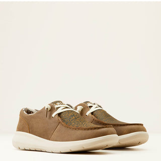 Ariat Women's Hilo Brown Bomber/Distressed Hide Emboss - Cowboy SwaggerAriat Women's Hilo Brown Bomber/Distressed Hide EmbossShoes