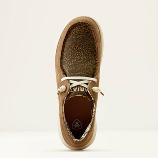 Ariat Women's Hilo Brown Bomber/Distressed Hide Emboss - Cowboy SwaggerAriat Women's Hilo Brown Bomber/Distressed Hide EmbossShoes