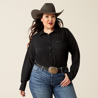 Ariat Women's Kirby Pro Black Button Down - Cowboy SwaggerAriat Women's Kirby Pro Black Button DownShirts & Tops