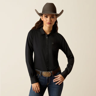 Ariat Women's Kirby Pro Black Button Down - Cowboy SwaggerAriat Women's Kirby Pro Black Button DownShirts & Tops