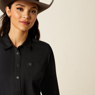 Ariat Women's Kirby Pro Black Button Down - Cowboy SwaggerAriat Women's Kirby Pro Black Button DownShirts & Tops