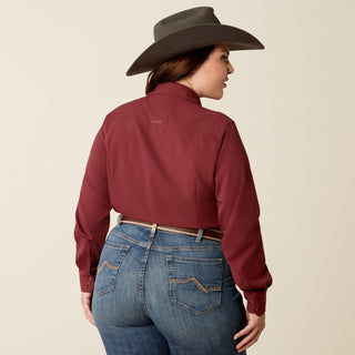 Ariat Women’s Kirby Pro Western Shirt – Tawny Port - Cowboy SwaggerAriat Women’s Kirby Pro Western Shirt – Tawny Port
