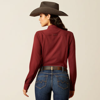 Ariat Women’s Kirby Pro Western Shirt – Tawny Port - Cowboy SwaggerAriat Women’s Kirby Pro Western Shirt – Tawny Port