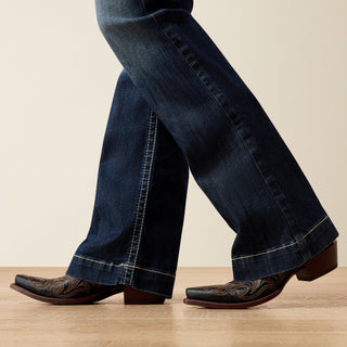 Ariat Women’s Marine Mid Rise Trouser Jeans – Classic Western Fit - Cowboy SwaggerAriat Women’s Marine Mid Rise Trouser Jeans – Classic Western Fit