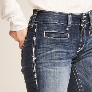 Ariat Women’s Marine Mid Rise Trouser Jeans – Classic Western Fit - Cowboy SwaggerAriat Women’s Marine Mid Rise Trouser Jeans – Classic Western Fit