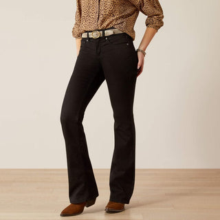 Ariat Women's Perfect Rise Boot Cut Black Jean - Cowboy SwaggerAriat Women's Perfect Rise Boot Cut Black JeanPants