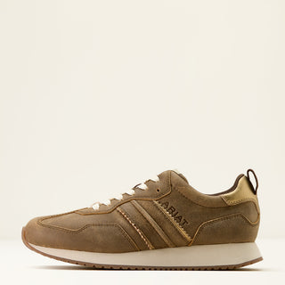 Ariat Women’s Ranch Runner Sneaker – Brown Bomber Leather - Cowboy SwaggerAriat Women’s Ranch Runner Sneaker – Brown Bomber LeatherShoes