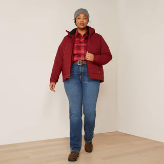 Ariat Women's Rebar Valkyrie Stretch Canvas Insulated Jacket Cabernet - Cowboy SwaggerAriat Women's Rebar Valkyrie Stretch Canvas Insulated Jacket CabernetCoats & Jackets
