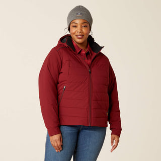 Ariat Women's Rebar Valkyrie Stretch Canvas Insulated Jacket Cabernet - Cowboy SwaggerAriat Women's Rebar Valkyrie Stretch Canvas Insulated Jacket CabernetCoats & Jackets