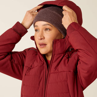 Ariat Women's Rebar Valkyrie Stretch Canvas Insulated Jacket Cabernet - Cowboy SwaggerAriat Women's Rebar Valkyrie Stretch Canvas Insulated Jacket CabernetCoats & Jackets