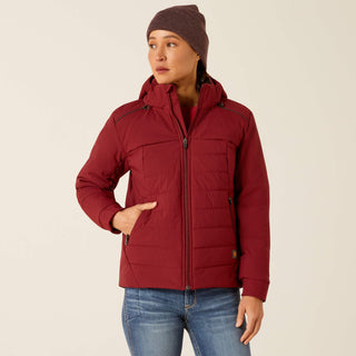 Ariat Women's Rebar Valkyrie Stretch Canvas Insulated Jacket Cabernet - Cowboy SwaggerAriat Women's Rebar Valkyrie Stretch Canvas Insulated Jacket CabernetCoats & Jackets