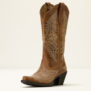 Ariat Women’s Round Up Collins Western Boots – Smoked Wheat - Cowboy SwaggerAriat Women’s Round Up Collins Western Boots – Smoked Wheat
