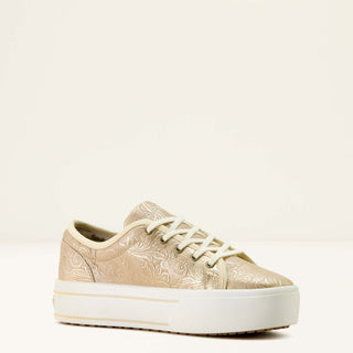 Ariat Women’s Skyler Shoe Pearl Floral Embossed - Cowboy SwaggerAriat Women’s Skyler Shoe Pearl Floral Embossed