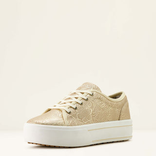 Ariat Women’s Skyler Shoe Pearl Floral Embossed - Cowboy SwaggerAriat Women’s Skyler Shoe Pearl Floral Embossed