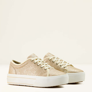 Ariat Women’s Skyler Shoe Pearl Floral Embossed - Cowboy SwaggerAriat Women’s Skyler Shoe Pearl Floral Embossed