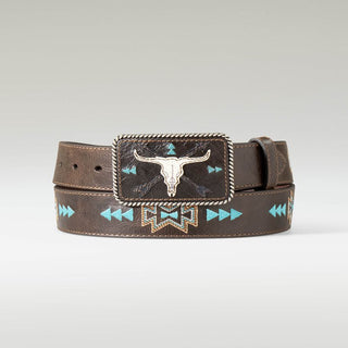 Ariat Women’s Western Leather Belt – Classic Cowgirl Staple (10061015) - Cowboy SwaggerAriat Women’s Western Leather Belt – Classic Cowgirl Staple (10061015)