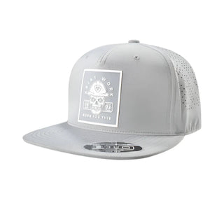 Ariat Work Men’s FlexFit 110 HD Patch Cap – Grey Performance Snap Back Hat - Cowboy SwaggerAriat Work Men’s FlexFit 110 HD Patch Cap – Grey Performance Snap Back Hat