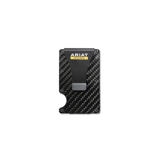 Ariat Work RFID Carbon Fiber Utility Wallet with Money Clip A3401006 - Cowboy SwaggerAriat Work RFID Carbon Fiber Utility Wallet with Money Clip A3401006Wallets & Money Clips