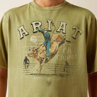 Ariat Youth Boys Oh Chute Short Sleeve Tee Tent Green - Cowboy SwaggerAriat Youth Boys Oh Chute Short Sleeve Tee Tent GreenShirts & Tops