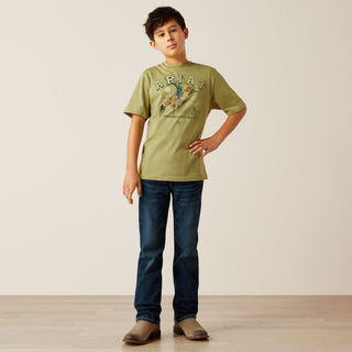 Ariat Youth Boys Oh Chute Short Sleeve Tee Tent Green - Cowboy SwaggerAriat Youth Boys Oh Chute Short Sleeve Tee Tent GreenShirts & Tops